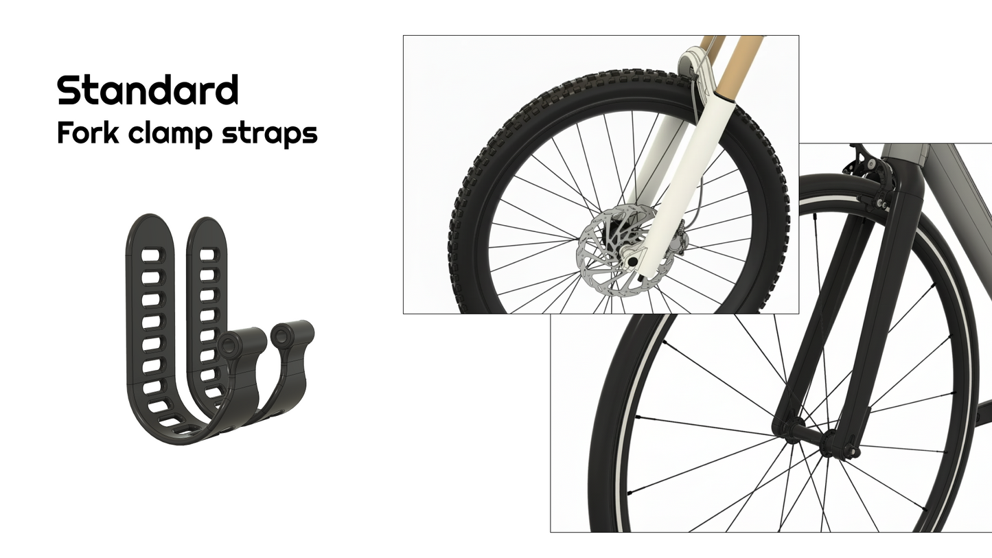 Frame clamp straps - medium