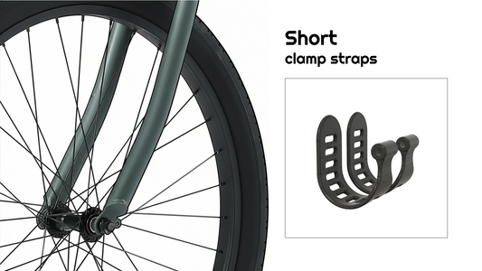 Frame clamp straps - short